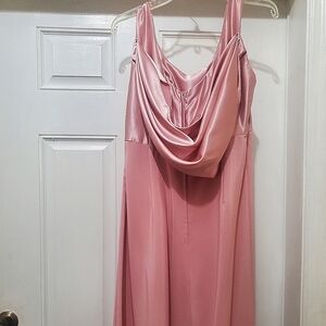 Pink formal dress size 14